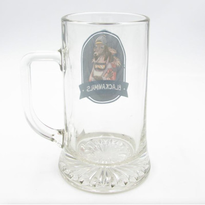 Chope à bière 50 CL - MIMICHE LA BICHE BLACKPEUF Chope à bière 50 CL - MIMICHE LA BICHE BLACKPEUF