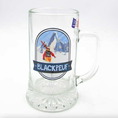 Chope à bière 50 CL - RANDO DES DRUS BLACKPEUF Chope à bière 50 CL - RANDO DES DRUS BLACKPEUF