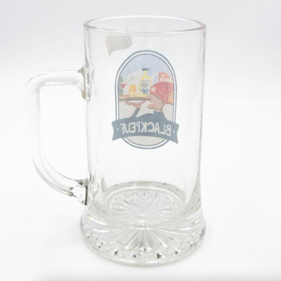 Chope à bière 50 CL - BARMAN DES ALPES BLACKPEUF Chope à bière 50 CL - BARMAN DES ALPES BLACKPEUF