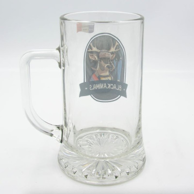 Chope à bière 50 CL - APPOLINAIRE LE CERF BLACKPEUF Chope à bière 50 CL - APPOLINAIRE LE CERF BLACKPEUF
