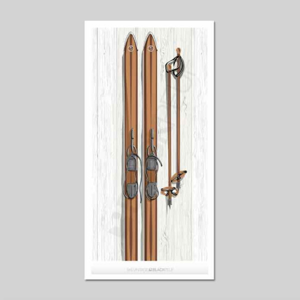 Cartes postales Polaroïd et Panoramique BLACKPEUF souvenir des alpes