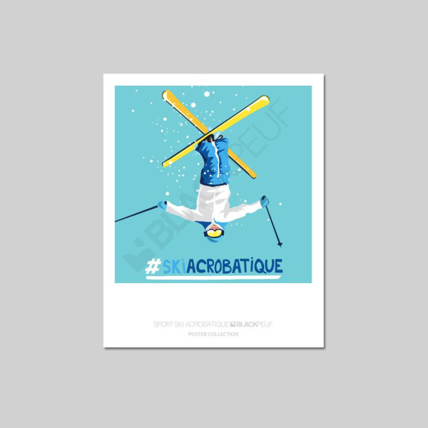 Cartes postales Polaroïd et Panoramique BLACKPEUF souvenir des alpes