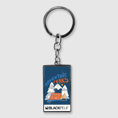 Porte clefs souvenir de montagne avec les illustrations blackpeuf Porte clefs souvenir de montagne avec les illustrations blackpeuf