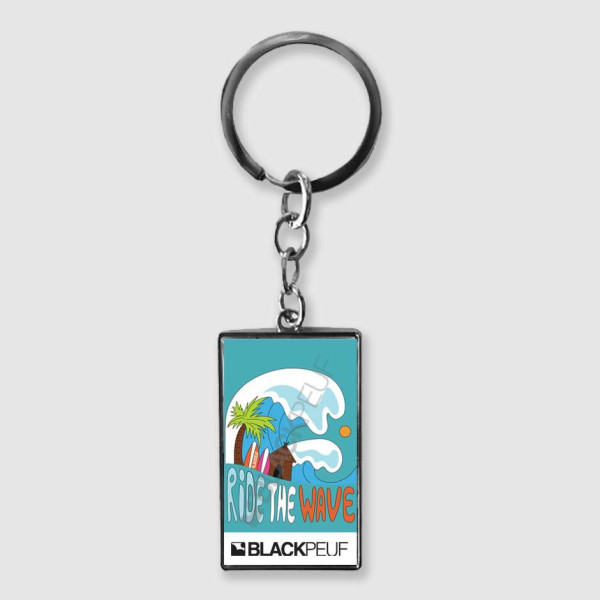 Porte clefs souvenir de montagne avec les illustrations blackpeuf