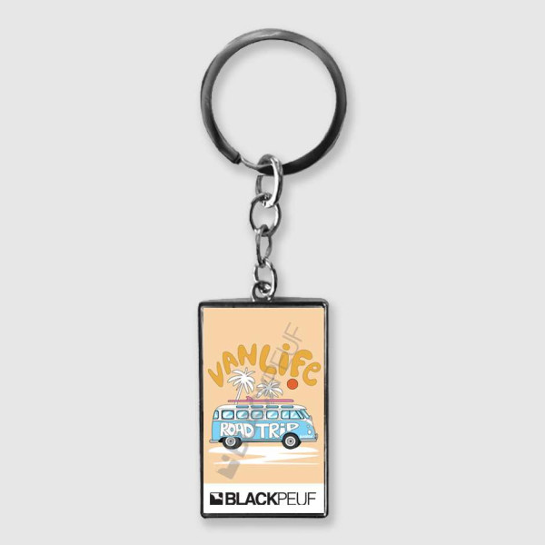 Porte clefs souvenir de montagne avec les illustrations blackpeuf