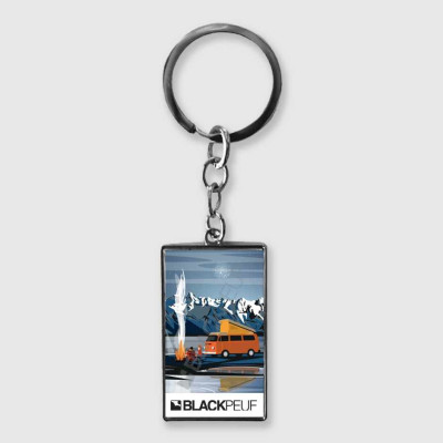Porte clefs souvenir de montagne avec les illustrations blackpeuf Porte clefs souvenir de montagne avec les illustrations blackpeuf