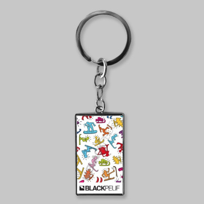 Porte clefs souvenir de montagne avec les illustrations blackpeuf Porte clefs souvenir de montagne avec les illustrations blackpeuf