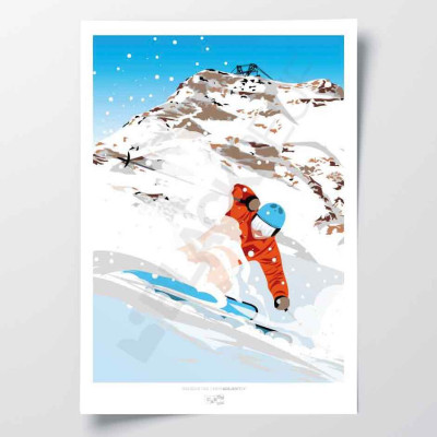 AFFICHE AMOUREUX DU MONT BLANC BLACKPEUF AFFICHE AMOUREUX DU MONT BLANC BLACKPEUF