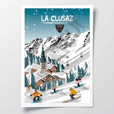 AFFICHE AMOUREUX DU MONT BLANC BLACKPEUF AFFICHE AMOUREUX DU MONT BLANC BLACKPEUF