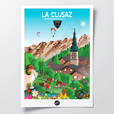 AFFICHE AMOUREUX DU MONT BLANC BLACKPEUF AFFICHE AMOUREUX DU MONT BLANC BLACKPEUF
