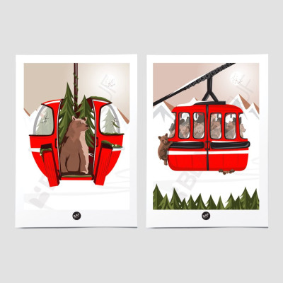 POSTER DUO PACK TO THE WILD POSTER DUO PACK TO THE WILD
