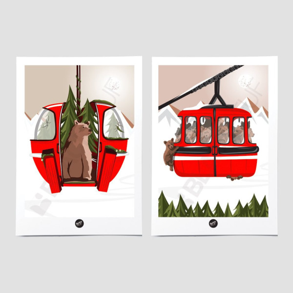 POSTER DUO PACK TO THE WILD