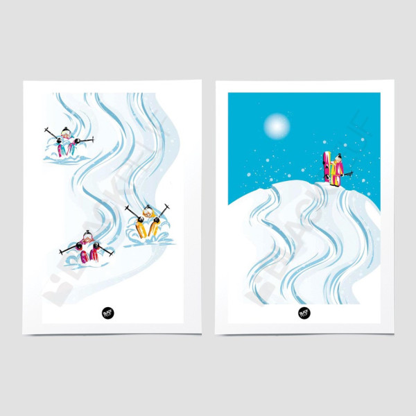 POSTER DUO PACK TO THE WILD