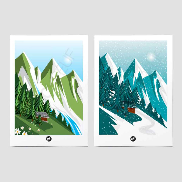 Découvrez les affiches BLACKPEUF | Designs colorés pour votre déco