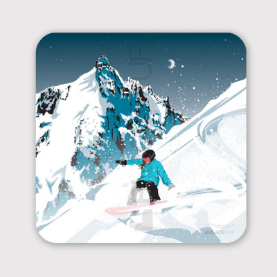 Tableau mural the queen of fwt Marion Haerty snowboard free ride en montagne blanche et rose pour la décoration. Tableau mural the queen of fwt Marion Haerty snowboard free ride en montagne blanche et rose pour la décoration.