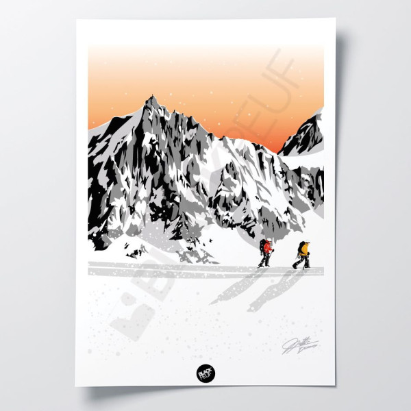 POSTER AU SOLEIL LEVANT