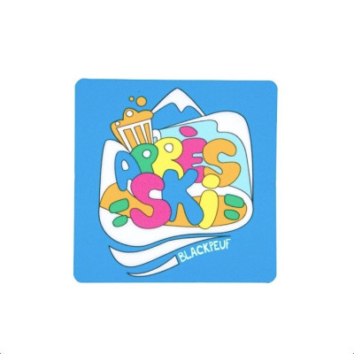 Autocollant sticker BLACKPEUF souvenir chic des alpes Autocollant sticker BLACKPEUF souvenir chic des alpes