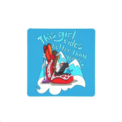 Autocollant sticker BLACKPEUF souvenir chic des alpes Autocollant sticker BLACKPEUF souvenir chic des alpes