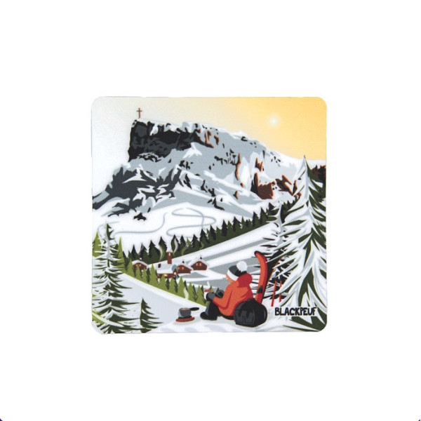 AUTOCOLLANT CAFÉ FOLLIET HIVER