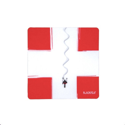 Autocollant sticker BLACKPEUF souvenir chic des alpes Autocollant sticker BLACKPEUF souvenir chic des alpes