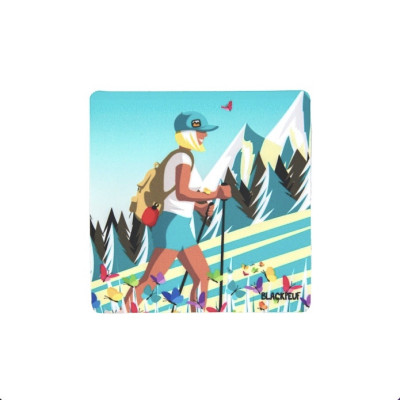 Autocollant sticker BLACKPEUF souvenir chic des alpes Autocollant sticker BLACKPEUF souvenir chic des alpes