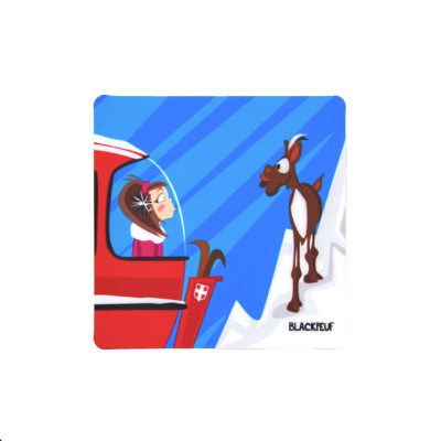 Autocollant sticker BLACKPEUF souvenir chic des alpes Autocollant sticker BLACKPEUF souvenir chic des alpes