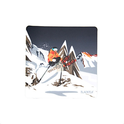 Autocollant sticker BLACKPEUF souvenir chic des alpes Autocollant sticker BLACKPEUF souvenir chic des alpes