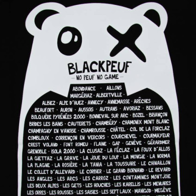 T-SHIRT BLACKPEUF BIRTHDAY BLACK T-SHIRT BLACKPEUF BIRTHDAY BLACK