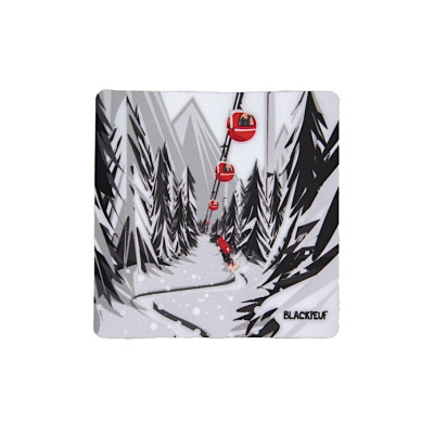 Autocollant sticker BLACKPEUF souvenir chic des alpes Autocollant sticker BLACKPEUF souvenir chic des alpes
