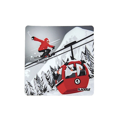 Autocollant sticker BLACKPEUF souvenir chic des alpes Autocollant sticker BLACKPEUF souvenir chic des alpes