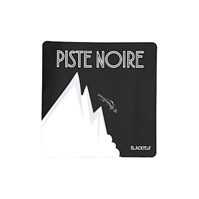 Autocollant sticker BLACKPEUF souvenir chic des alpes Autocollant sticker BLACKPEUF souvenir chic des alpes