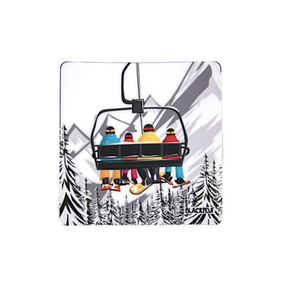 Autocollant sticker BLACKPEUF souvenir chic des alpes Autocollant sticker BLACKPEUF souvenir chic des alpes