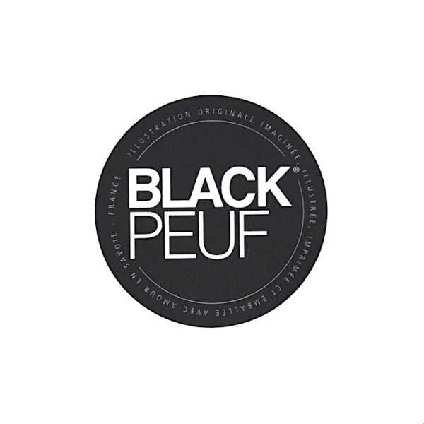 AUTOCOLLANT ROND BLACKPEUF