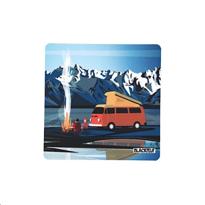 Autocollant sticker BLACKPEUF souvenir chic des alpes Autocollant sticker BLACKPEUF souvenir chic des alpes