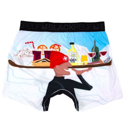 Boxer au design unique, inspiré par les paysages savoyards Boxer au design unique, inspiré par les paysages savoyards