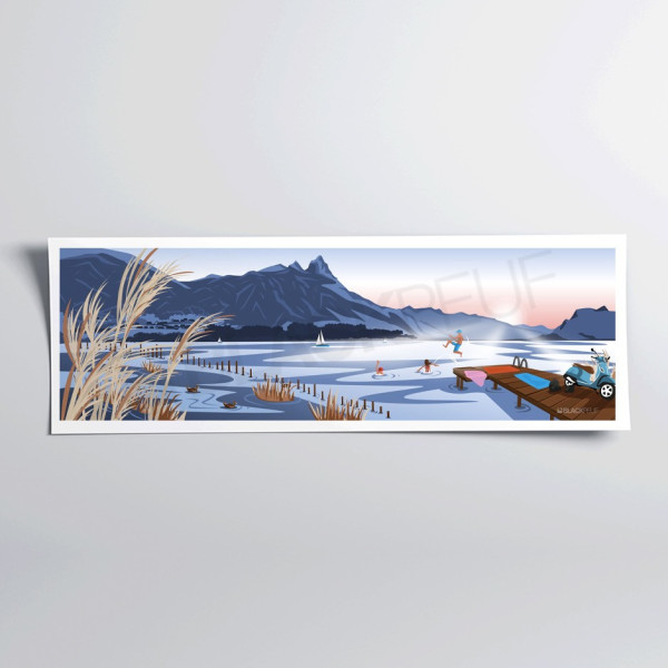 PANORAMIC POSTER PONTOON JUMP