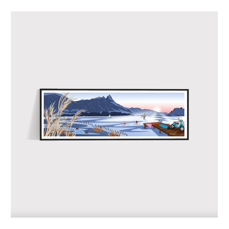 PANORAMIC POSTER PONTOON JUMP