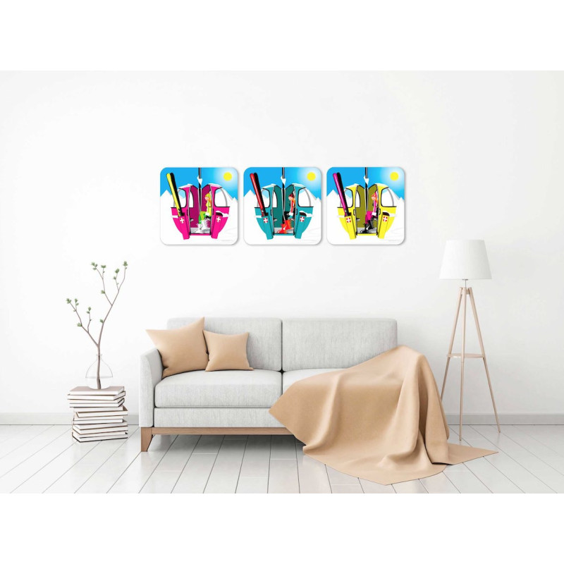 Discover BLACKPEUF's paintings | Colorful designs for your interior