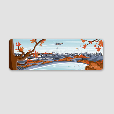 Interior Decoration Paintings: Savoie Illustrations by BLACKPEUF