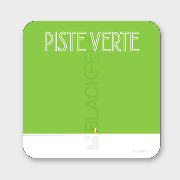 PISTE VERTE PAINTING