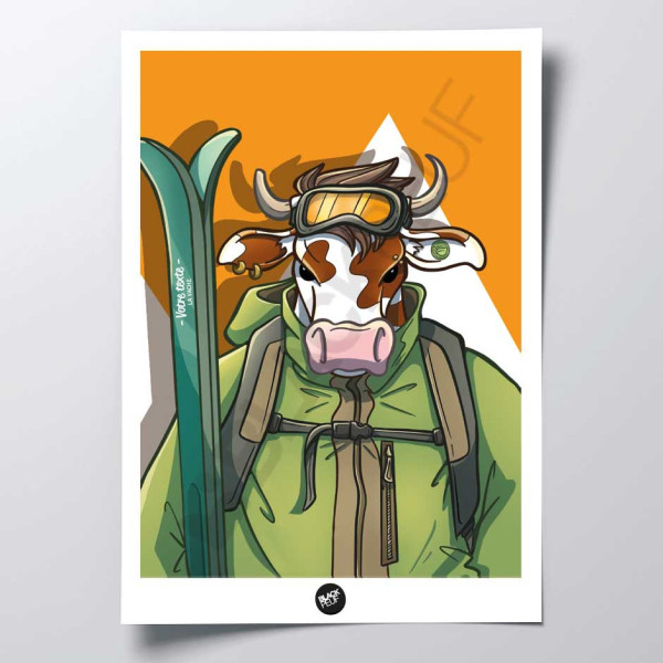 EUSTACHE LA VACHE POSTER