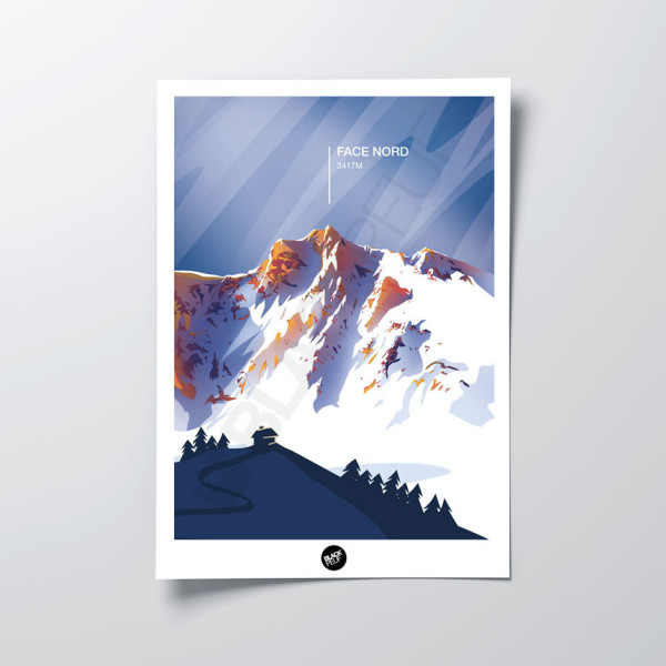 POSTER AFFICHE LA FACE NORD 3417