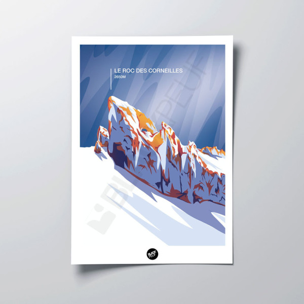 POSTER LE ROC DES CORNEILLES 2650