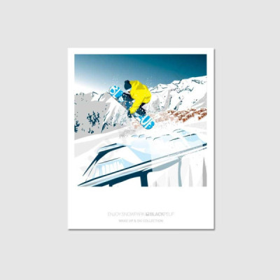 Cartes postales Polaroïd et Panoramique BLACKPEUF souvenir des alpes Cartes postales Polaroïd et Panoramique BLACKPEUF souvenir des alpes