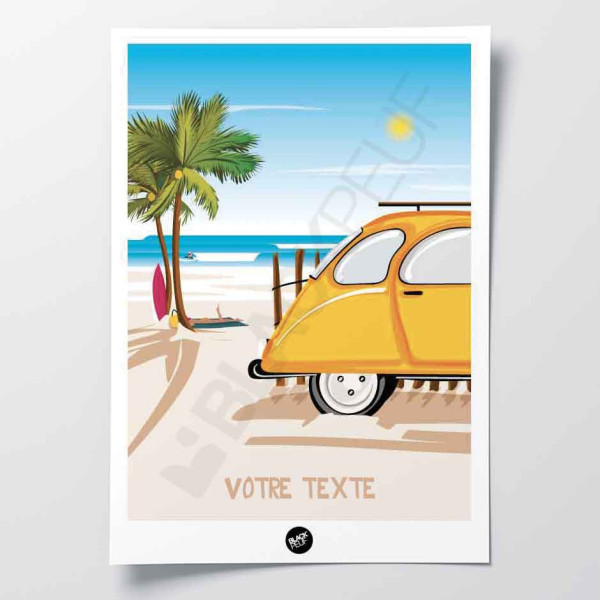 AFFICHE 2CV