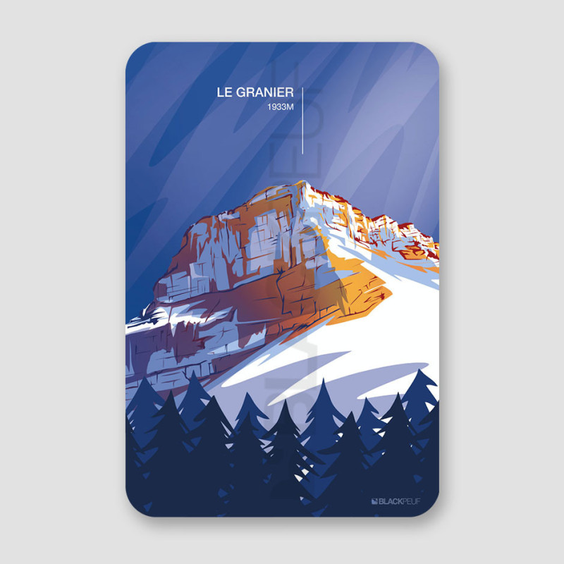 Interior Decoration Paintings: Savoie Illustrations by BLACKPEUF