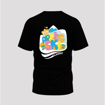 APRÈS SKI BLACK T-SHIRT BLACKPEUF APRÈS SKI BLACK T-SHIRT BLACKPEUF