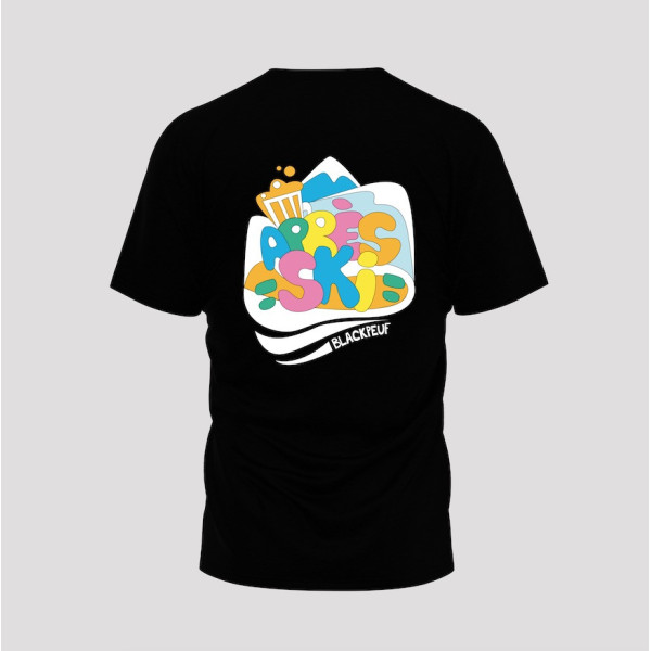APRÈS SKI BLACK T-SHIRT