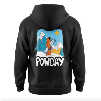 SWEAT-SHIRT BLACK POWDAY BLACKPEUF SWEAT-SHIRT BLACK POWDAY BLACKPEUF