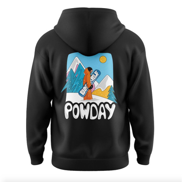 SWEAT-SHIRT BLACK POWDAY